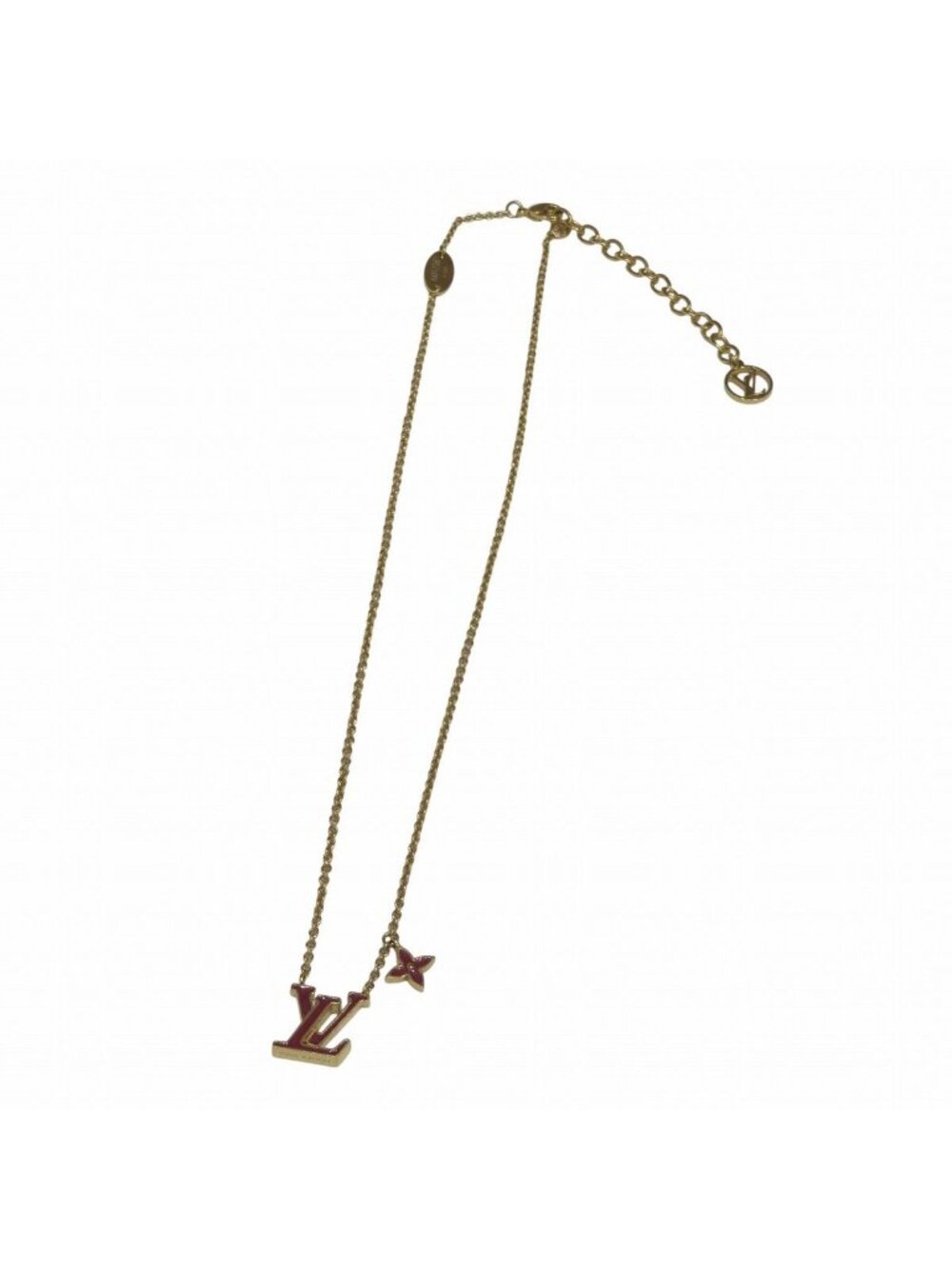 Louis Vuitton Iconic Logo Necklace 45 cm - Picture 3 of 9